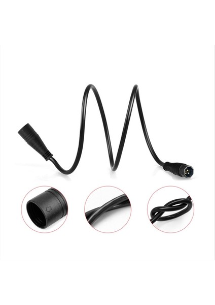 750W/1000W Elektrikli Bisiklet Motor Yedek Elektrikli Bisiklet Modifikasyon Aksesuarları Için 9 Pin Uzatma Kablosu (Yurt Dışından) fırsatları