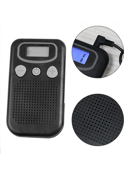 Büyük LCD Net Insan Sesi Projeksiyonlu Yaşlı Cep Ses Geliştirici Için 2x Ses Amplifikatörü (Yurt Dışından) fırsatları