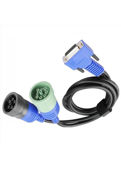 2x Kamyon Y Tipi Kablo Pn 493148 6pin + 9pin Deutsch Adaptörü Nexiq USB Bağlantısı Kamyon Arıza Dedektörü Aracı (Yurt Dışından) fırsatları