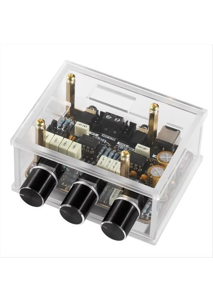 NE5532 Mını Preamistriatör Tonu Kartı Aktif Filtre Amplifikatör Preamp, Ev Sineması Için Ayar Hacmi Kontrolü (Yurt Dışından)