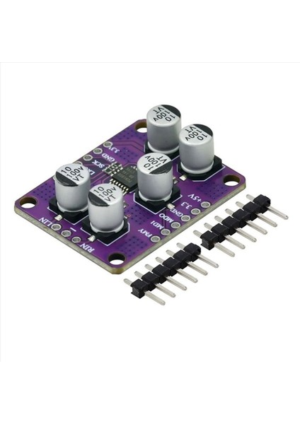 4x PCM1808 105DB Snr Ses Stereo Adc Tek Uçlu Analog Giriş Dekoder 24BIT Amplifikatör Kurulu Oyuncu Modülü (Yurt Dışından) fırsatları