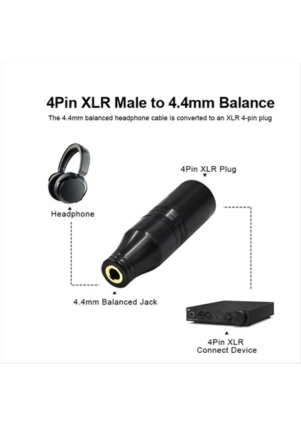 Xlr-4 Erkek Xlr Erkek 4,4mm Dişi Adaptör Amplifikatör Amp Dört Pimli Xlr Ila 4.4 Altın Kaplama Pin Adaptör (Yurt Dışından) indirimleri