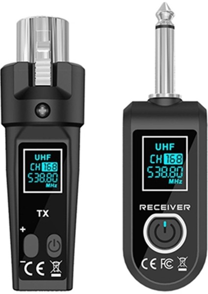 Dinamik Kondenser Mikrofon Evrensel Için Uhf Mikrofon Kablosuz Dönüştürücü Xlr Verici ve Mikrofon Alıcısı (Yurt Dışından)