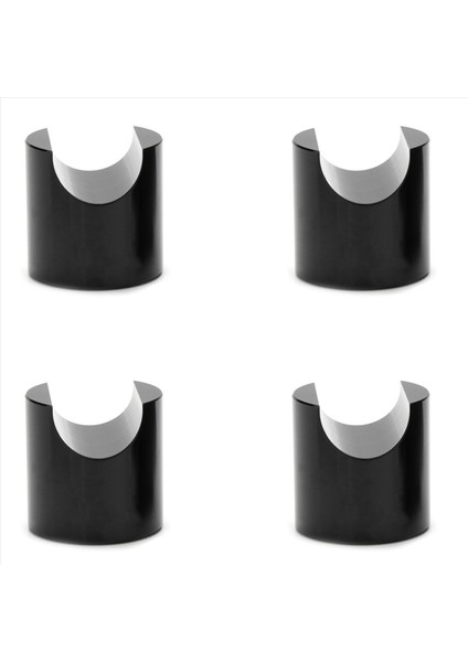 4x Hıfı Kablo Kanalı Standı Spike Siyah Güç/hoparlör Yükseltici Güçlendirici Kablo Ayakları Tel Sabitleyici Kablo Tutucu Sıkma Kablo (Yurt Dışından)