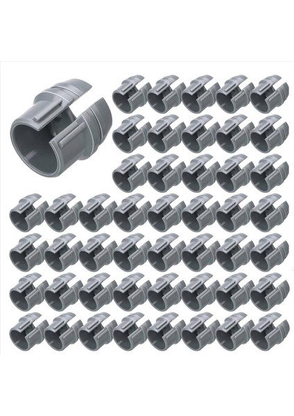 200 Adet Metalik Olmayan Kablo Konnektörleri Tel Sabitleme Tokası Kablolama Için Yapış Tarzı Kurulum 14/2-10/3 Awg (1/2 Inç) (Yurt Dışından)