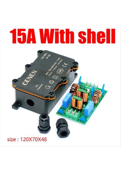 110V 220V Ac Emı Filtresi Harici Yıldırım-Anti-In-In-In-In-In-In-In-In-In-In-In-In-In-Interference Filtreleme Kart 20A Kabuklu (Yurt Dışından) modelleri