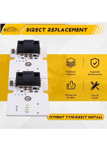 2 Adet Far LED Drl Kurulu Gündüz Çalışan Işık Xenon Far 8U0941475B 8U0941475C Audı Q3 2015 2017 2018 (Yurt Dışından) indirimleri