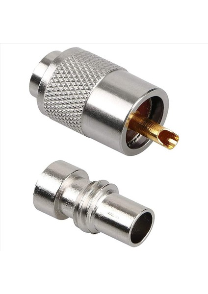 RG8X Rg8 RG59 LMR-400 RG-213 Koaksiyel Koaksiyel Kablo Için 40 Paket UHF/PL-259 Redüktörlü Lehim Konnektör Fişi (Yurt Dışından) indirimleri