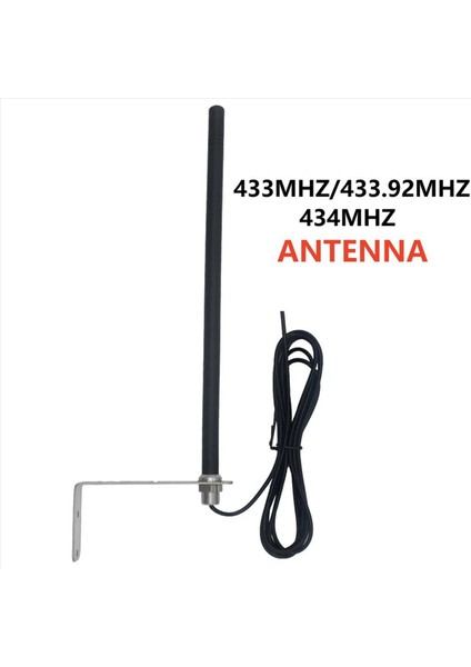 2x Evrensel 433 Mhz Kablo Anten Kapı Garaj Radyo Sinyal Güçlendirici Tekrarlayıcı Açık Su Geçirmez Kapı Kontrol Anteni (Yurt Dışından) indirimleri