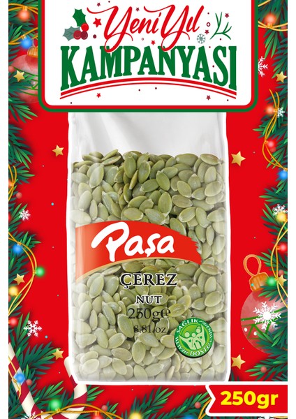 Çiğ Kabak Çekirdeği İçi 250 gr, Naturel Tuzsuz İç Kabak Çekirdeği