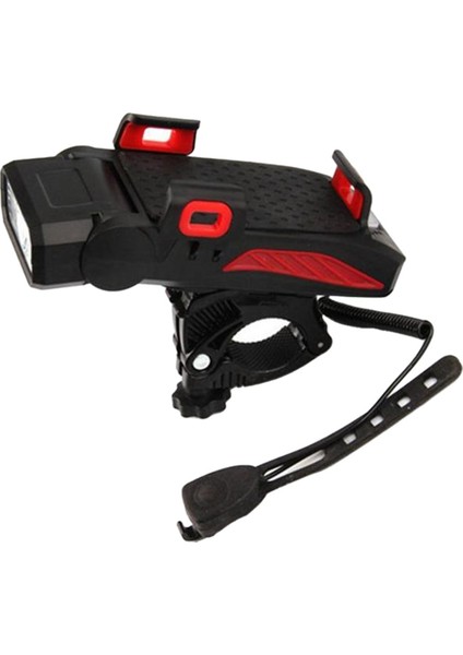 2x Çok Fonksiyonlu Bisiklet Aydınlatma Lambası Korna Farlar Dağ Bisikleti USB Şarj Işıkları Sürüş Donanımları (Yurt Dışından) fiyatları