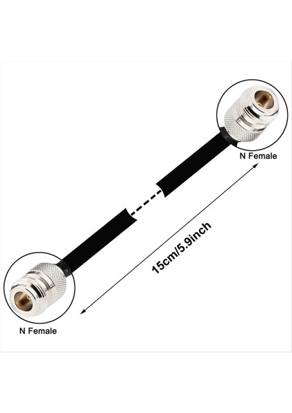 2 Adet Kapı/pencere Düz Koaksiyel Kablodan Geçiyor 50 Ohm SO239 Uhf Dişi - Uhf Dişi Pigtail Kablosu (Yurt Dışından) fiyatları