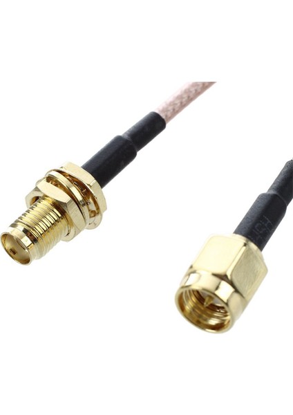5x Sma Dişi Sma Erkek F/m Anten Bağlantı Kablosu Adaptörü Siyah + Altın (Yurt Dışından) indirimleri