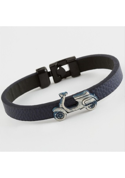 Motor Bisiklet Kaliteli Suni Deri Bileklik