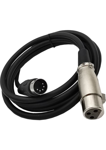 2x Dın 5 Pin - Xlr 3 Pin Ses Kablosu Mıdı Veya Xlr Dın 5p Erkek - Xlr Dişi ile Müzik Aletlerini Veya Kabloları Eşleştirmek Için (Yurt Dışından) fırsatları