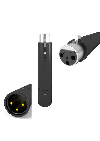2x Profesyonel Xlr 3pin 48 V Phantom Güç Adaptörü Dinamik Mikrofon Için 28DB Kazanç Preamp Adaptörü (Yurt Dışından) modelleri