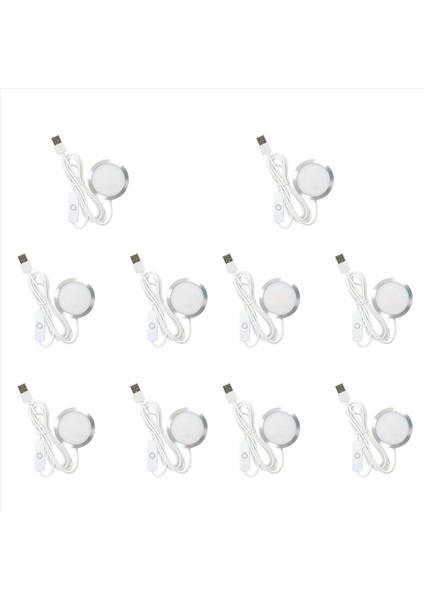 10X Dıy LED Lamba Kiti Yalnızca Donanım Aksesuarları Yok 3D Baskılı Parçalar Enerji Verimli Özel Aydınlatma Projesi (Yurt Dışından)