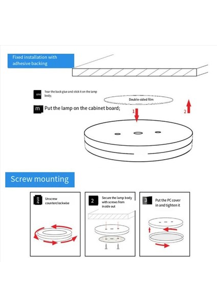 10X Dıy LED Lamba Kiti Yalnızca Donanım Aksesuarları Yok 3D Baskılı Parçalar Enerji Verimli Özel Aydınlatma Projesi (Yurt Dışından) indirimleri
