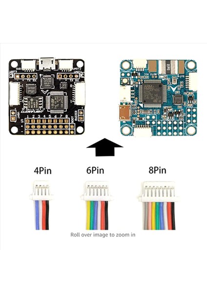 2x Sh1 0 Konnektörler ve Önceden Kıvrılmış Kablolar Sh1 0mm Fpv Drone Uçuş Kontrol Cihazı Için 15 cm Tel (Yurt Dışından) indirimleri