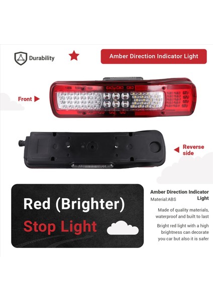 Volvo Fh Fm Arka Dönüş Sinyali Durdurma Fren Sisi Lambası Için LED Kuyruk Lambaları, Uyarı Işık Arabası Aksesuarları Kaldı (Yurt Dışından) indirimleri