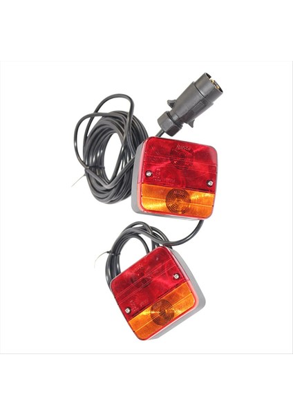 1 Set 12V 7 Pin 10M Evrensel Arka Çekme Kuyruğu Işığı LED Römork Fren Fren Atma Lambası Römork Için Römork Lambası (Yurt Dışından) fiyatları