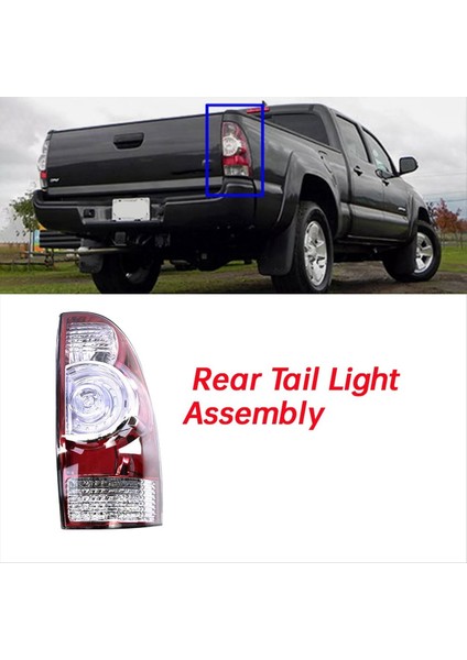 Araba Arka Kuyruk Lambası Toyota Tacoma 2005-2015 Için Fren Kuyruk Lambası Kombinasyonu Işıkları Sağ 8155004160 81560-04160 (Yurt Dışından) indirimleri