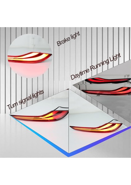 LED Arka Tampon Reflektör Işık Chevrolet Malibu Xl 2019-2023 Fren Lambası Dinamik Dönüş Sinyal Işığı Aksesuarları (Yurt Dışından) fırsatları