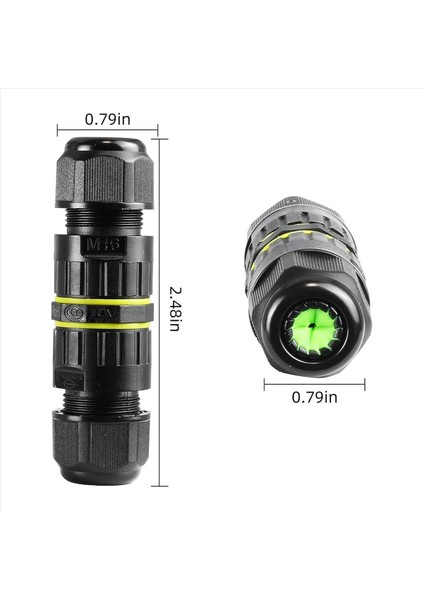 15 Adet IP68 Su Geçirmez 2 Yollu 3 Çekirdekli Bağlantı Kutusu Elektrik Kablo Konektörü M16 Tel Aralığı (3 5-10MM) Onarım Kabloları (Yurt Dışından) fiyatları