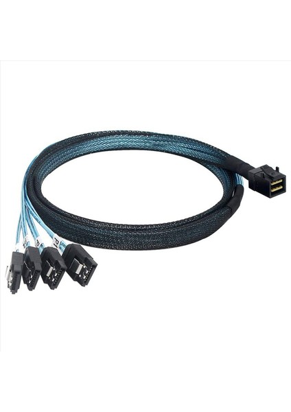 4x Dahili Mini Sas - Sata Kablosu SFF-8643 - Raid Denetleyici Sabit Sürücüsüyle Uyumlu Sata Ileri Koparma (3 3ft) (Yurt Dışından) indirimleri