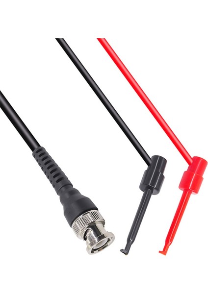 P1007 Bnc Erkek Fiş Q9 - Çift Kanca Klipsi Osiloskop Test Probu Kablosu Iki Mini Prob ile 500 V 5A Test Kancası (Yurt Dışından) fiyatları