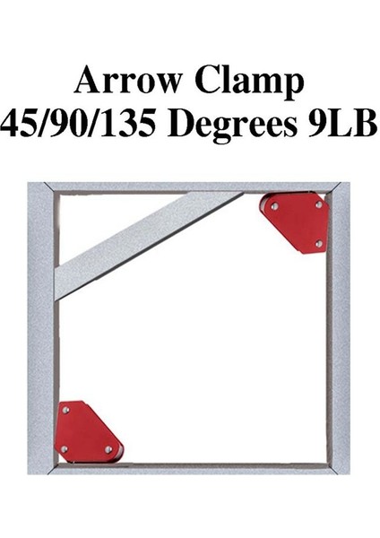 6pcs Prestor Güçlü Manyetik Kaynak Konumlandırıcısı Manyetik Çok Açılı Kaynak Armatürü Sağ Açılı Mıknatıs Kaynak Aracı (Yurt Dışından) modelleri