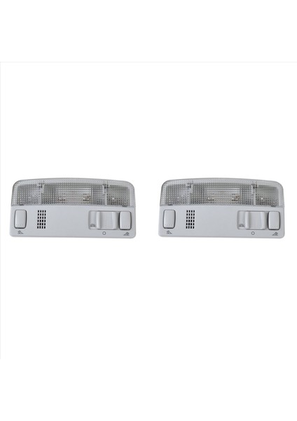 2x Passat B5 Mk4 Jetta Bora Araba Arka Çatı Dome Okuma Lambası Iç Işık 1TD947105 (Yurt Dışından)