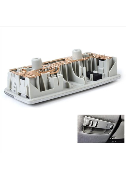 2x Passat B5 Mk4 Jetta Bora Araba Arka Çatı Dome Okuma Lambası Iç Işık 1TD947105 (Yurt Dışından) indirimleri