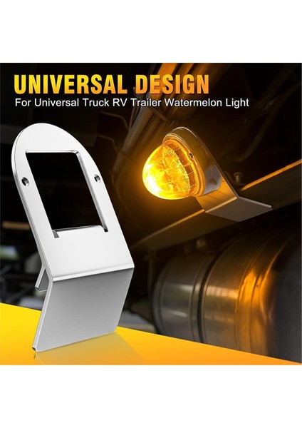 Karpuz Işık Braketi Karpuz Kızdırma Çerçevesi Braketi Altında Evrensel Kamyon Rv Için Evrensel Kelepçe Tarzı Montaj (Yurt Dışından) fırsatları