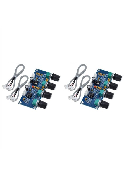 2x XH-A901 Ton Kartı Preampı Tiz Bas Ses Ayarı ile Amplifikatör Kartları Için Ön Amplifikatör Ton Denetleyicisi (Yurt Dışından)