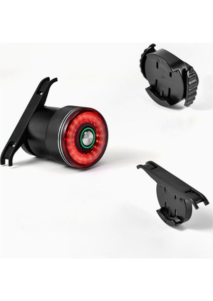 4x Fren Indüksiyon Bisiklet Kuyruk Işık Bisiklet Seatpost Eyer Arka Işık Su Geçirmez USB Şarj Bisiklet Arka Lambası (Yurt Dışından) modelleri