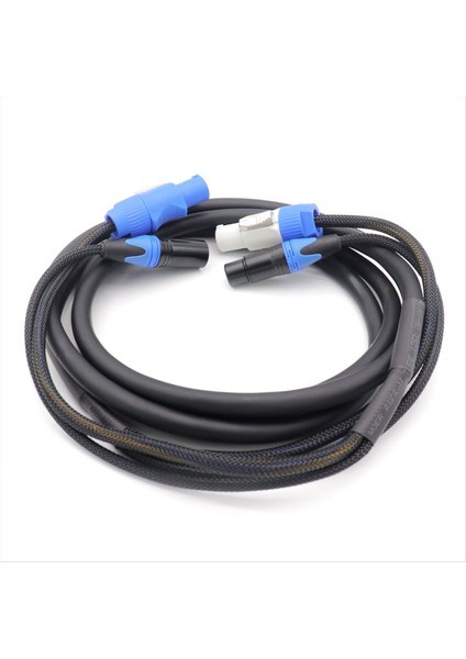 Powercon 3 Pimli Xlr Combo Kablosu 5m DMX512 Sahne Aydınlatma LED Ekranı Için Güç Con Kablosu (Yurt Dışından) indirimleri