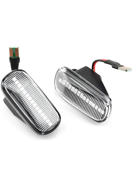 20X Araba LED Dinamik Yan Işaretleyici Sinyal Lamba Işığı Dönüş Lambası Honda Accord Civic Acura Cr-V Fit Jazz Odyssey Beyaz (Yurt Dışından) modelleri