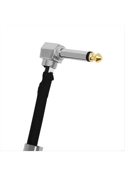50CM Gitar Efektleri Pedal Kablosu Düz Yama Konnektörü 6.35MM Fiş Tel Adaptör Çizgisi Yuvarlak Kafa (Yurt Dışından) modelleri