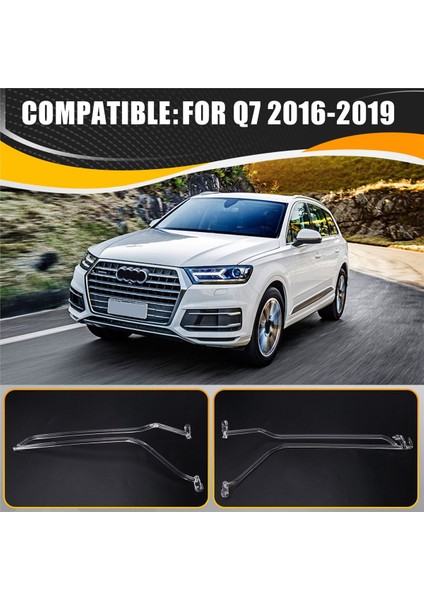 Audı Q7 2016 - 2019 Sağ Için Far Drl Tüp Işık Çubukları Gündüz Çalışan Işık Kılavuz Şeridi (Yurt Dışından) indirimleri