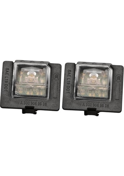 2pcs A0009069908 Araba LED Plaka Plaka Işığı Mercedes-Benz Eqb Eqb Eqs X243 2022-2024 Arka Kapak Plakası Light (Yurt Dışından)