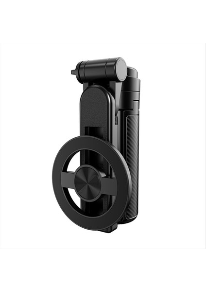 4 In1 360 ° Manyetik Dönen Selfie Çubuk Tripod Standı Magsafe Teleskoplama Telefon Montajı Için Bluetooth Uzaktan Kumanda (Yurt Dışından)