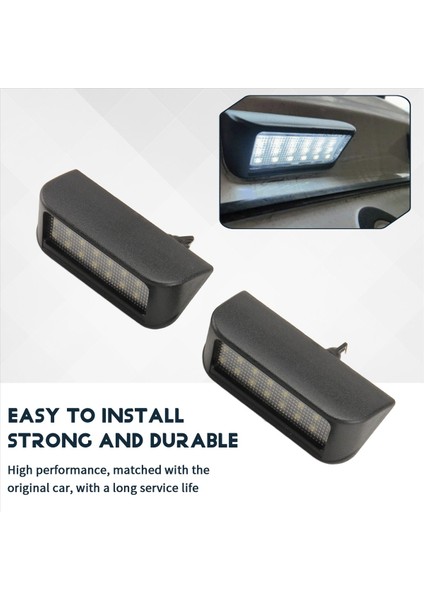 Peugeot Ortağı Citroen Berlingo Opel Toyota Proace Için Araba LED Arka Plaka Işıkları 6340G7 6340E9 SU001A1285 (Yurt Dışından) indirimleri