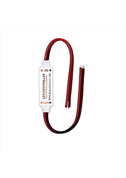 2x 11 Anahtar Rf Mini Kablosuz Uzaktan Kumanda Denetleyicisi Tek Renkli LED Şerit Işıklar Kablosuz Anahtarı Kontrol Dimmer (Yurt Dışından) fırsatları