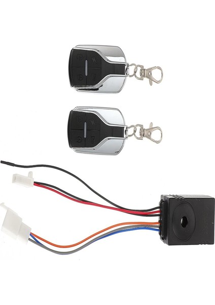 36V-72V Elektrikli Araba Anti-Hırsızlık Alarmı Scooter Korna Alarmı Scooter Uzaktan Kumanda ve Kilit Aksesuarları (Yurt Dışından) fiyatları
