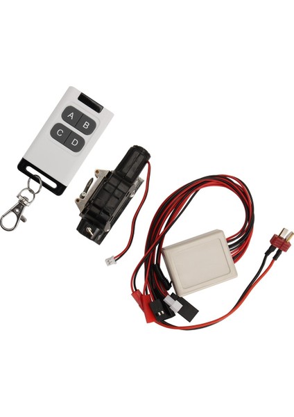 Rc Araba Metal Vinç + Kablosuz Uzaktan Kumanda 1 10 Rc Paletli Kamyon Eksenel SCX10 90046 Trx4 Trx6 Siyah (Yurt Dışından) modelleri