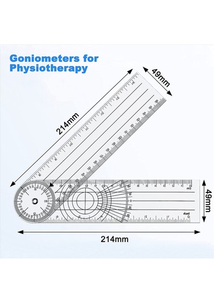 Prestor Paketi 10 Itçosu Açı Opınal Guar Ortopedik Cetvel Goniyometre Fizyoterapi Bisiklet Prestor (Yurt Dışından) fiyatları