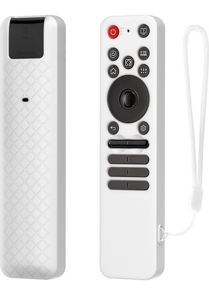 Lg MR25GA Uzaktan Kumanda Beyaz Için Kordonlu Silikon Koruyucu Kılıf Darbeye Dayanıklı Yumuşak Kabuk Koruyucu Kılıf (Yurt Dışından) indirimleri