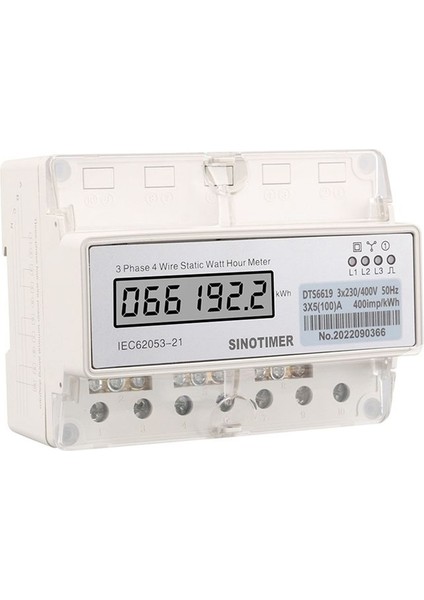 Sinotimer Din Ray Üç Faz 4 Teller Elektrik Ölçer Dijital Wattmetre Elektrik Tüketimi Ölçer Kwh 100A Watt Güç Ölçer (Yurt Dışından) modelleri