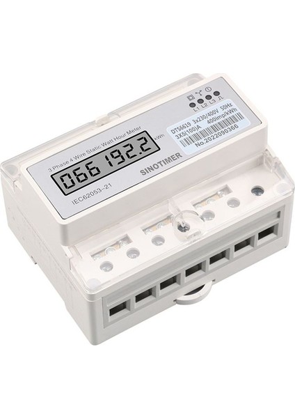Sinotimer Din Ray Üç Faz 4 Teller Elektrik Ölçer Dijital Wattmetre Elektrik Tüketimi Ölçer Kwh 100A Watt Güç Ölçer (Yurt Dışından) indirimleri